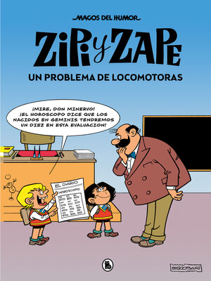 cover image of Zipi y Zape. Un problema de locomotoras (Magos del Humor 216)